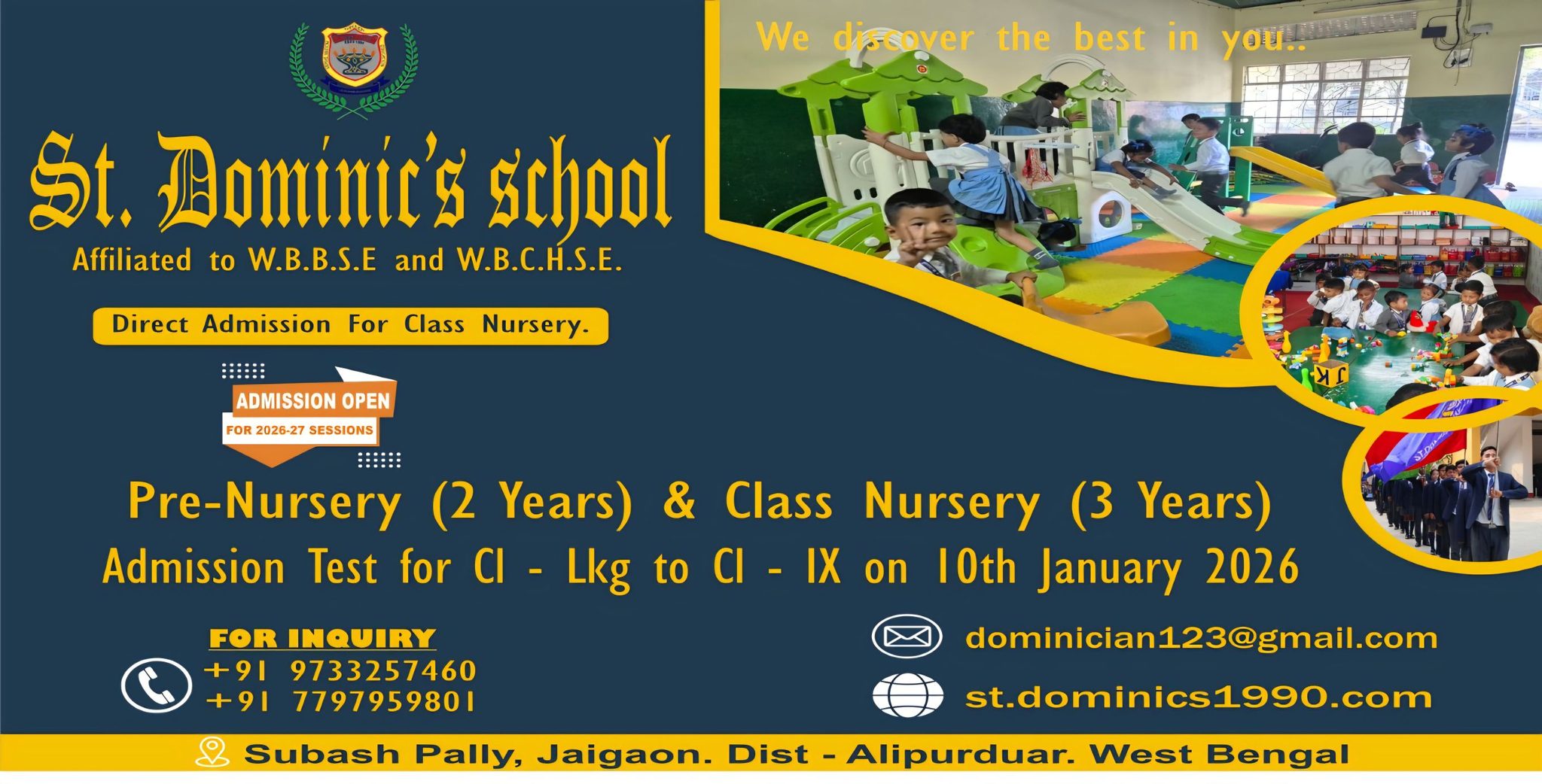 Admission Notice Poster